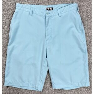 Ping SensorCool Golf Shorts Men's 30 Blue Performance Stretch Lightweight